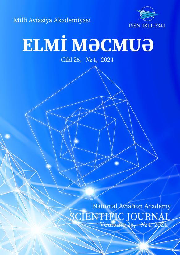 Milli Aviasiya Akademiyası “Elmi məcmuə” jurnalı Cild 26 №34 2024