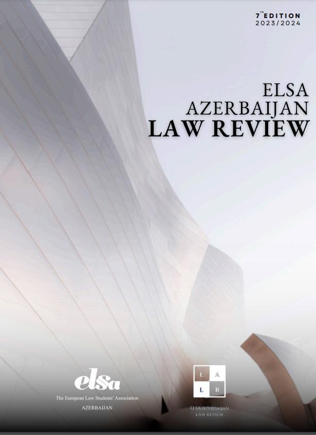ELSA Azərbaycan - Hüquq jurnalı №7
