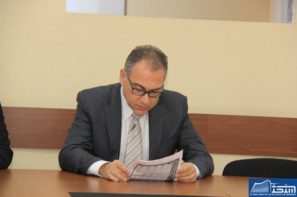 Ihr held lectures for employees of the ministry of health